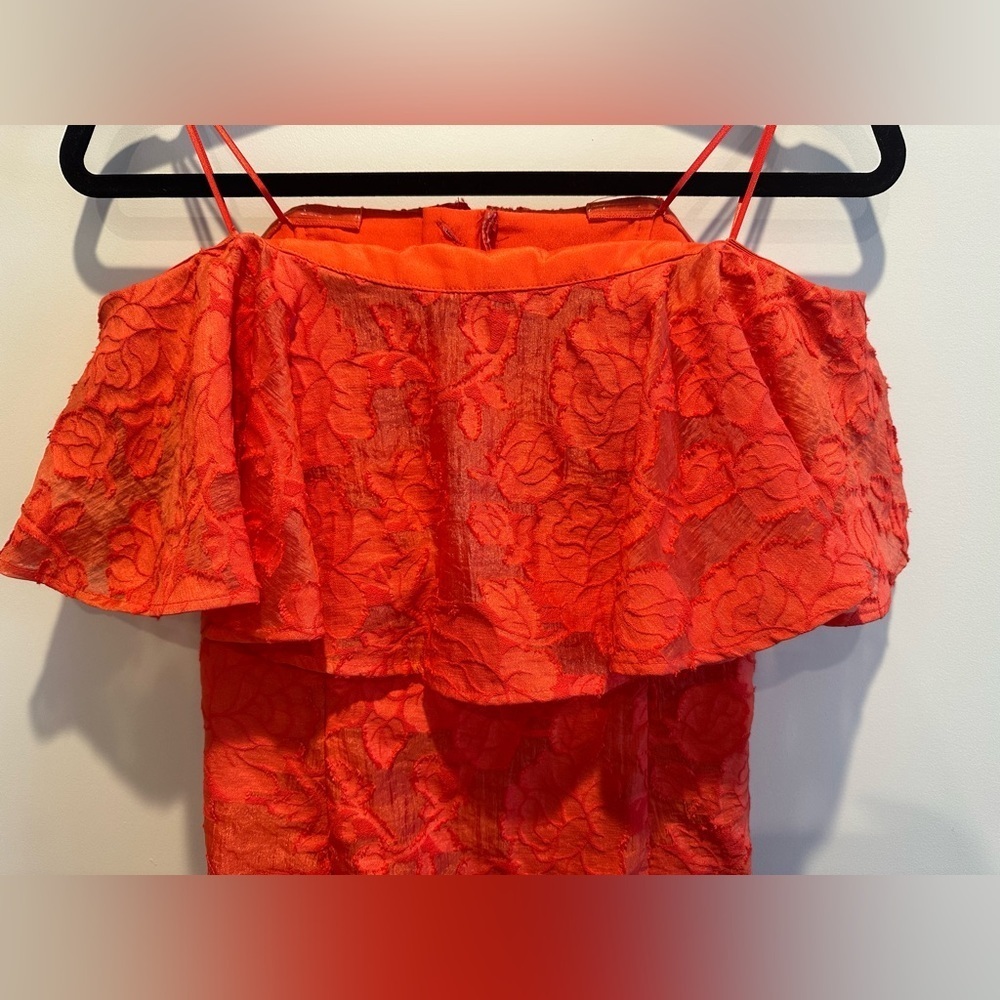 KEEPSAKE the Label Strapless Coral Dress - Picture 4 of 6